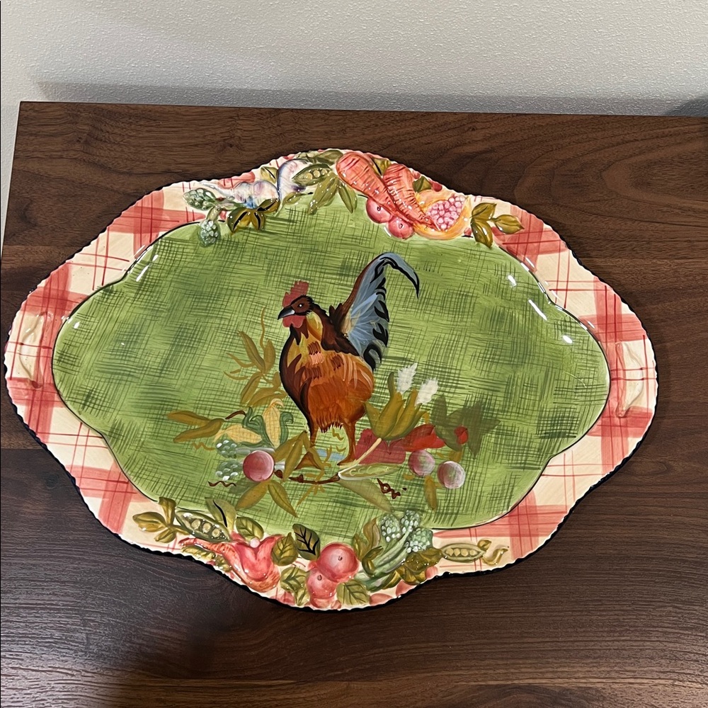Tracy Porter Stonehouse Farm Collection Plate